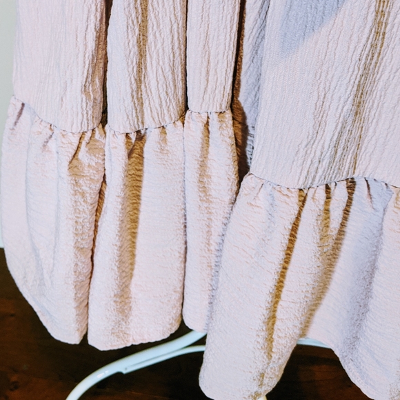 NWT Calvin Klein Rose Dress BEAUTIFUL - Picture 3 of 7